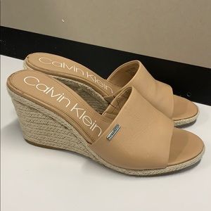 Calvin Klein Brittany Wedge Sandals